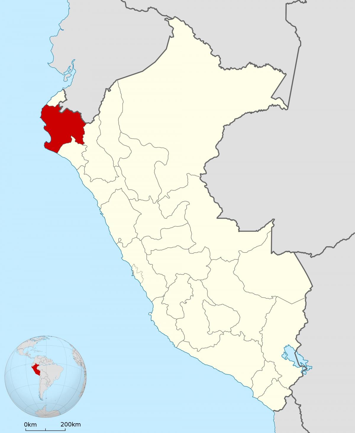 ನಕ್ಷೆ piura ಪೆರು