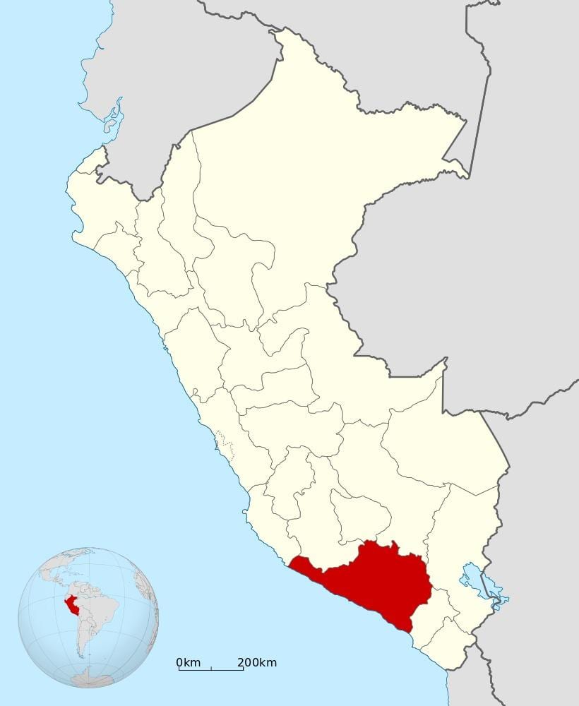 ನಕ್ಷೆ arequipa ಪೆರು