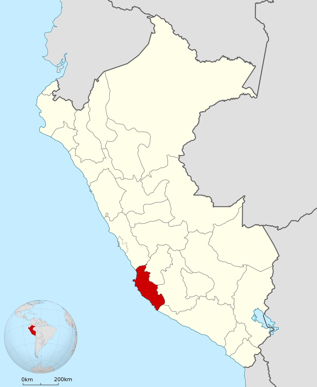 ನಕ್ಷೆ ica ಪೆರು