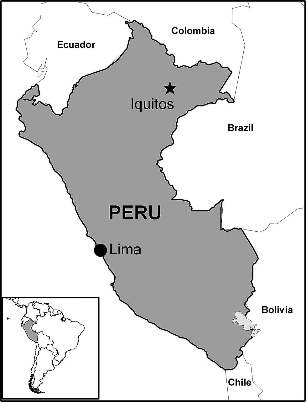 ನಕ್ಷೆ iquitos ಪೆರು